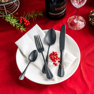カトラリー 8PCS セット バゲットクラシック 【BLACK】