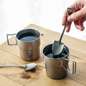 ペアセット スタッキングマグ＆スコップスプーン