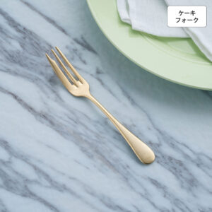 オールドイングリッシュ ケーキフォーク ゴールド