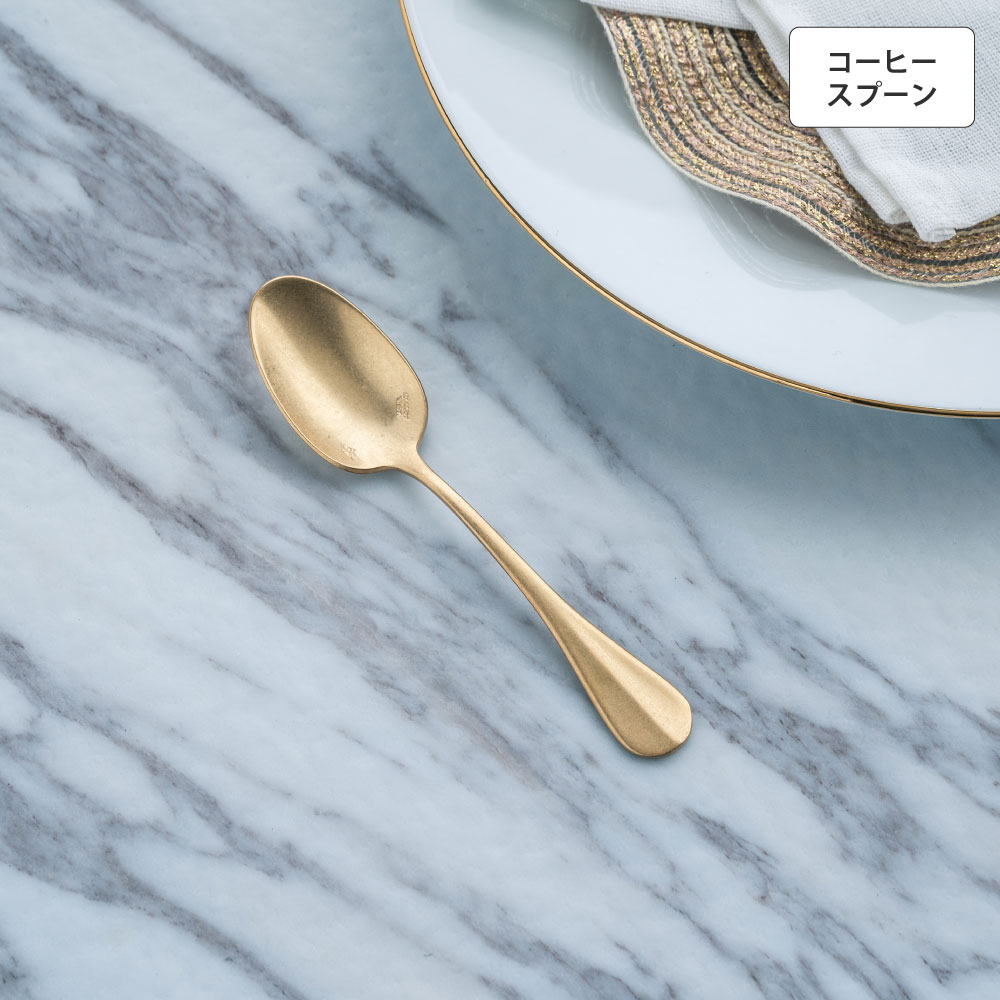 バゲットクラシック コーヒースプーン ゴールド