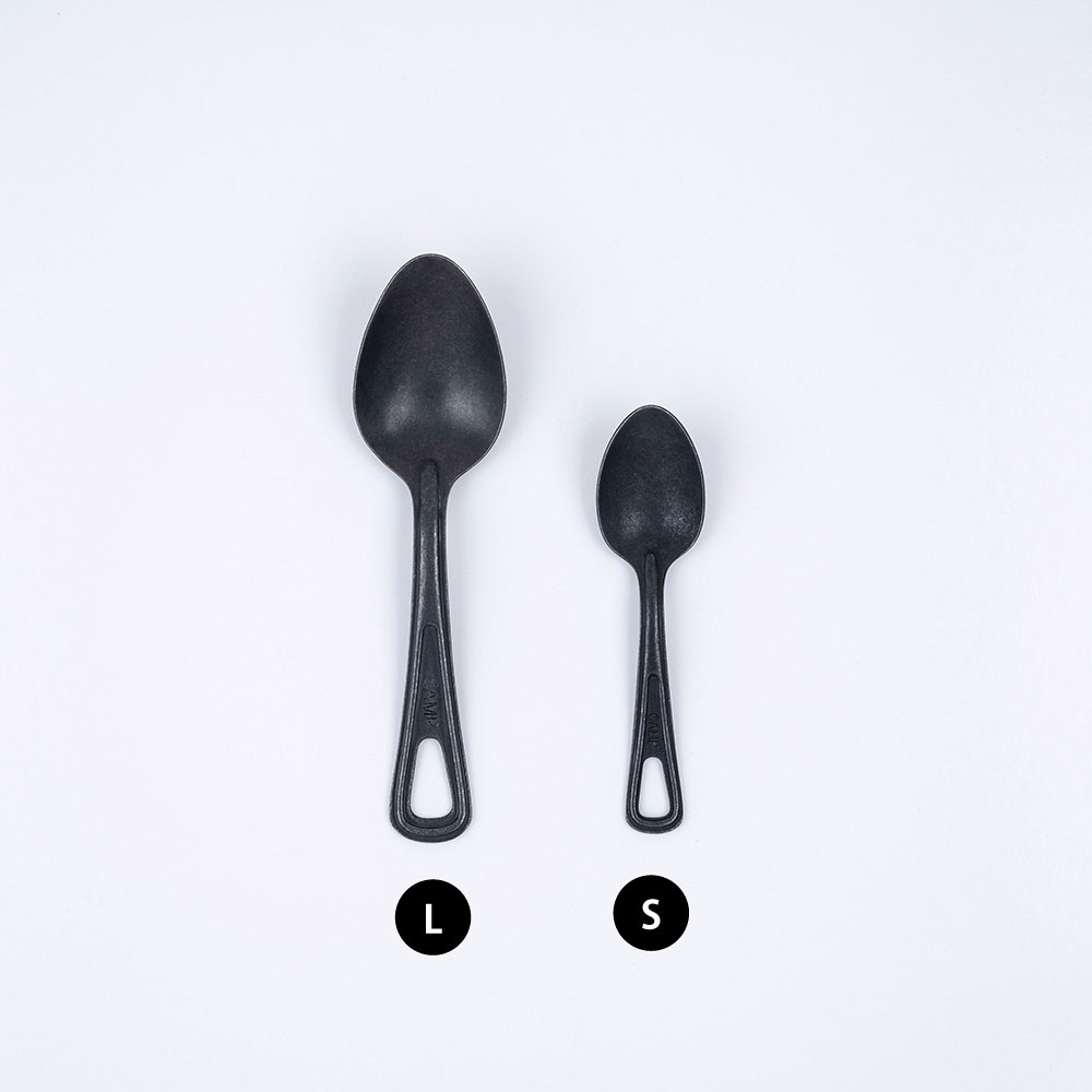 キャンプ スプーン 【BLACK】