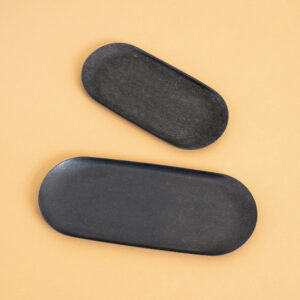 オーバルキャッシュトレー 【BLACK】