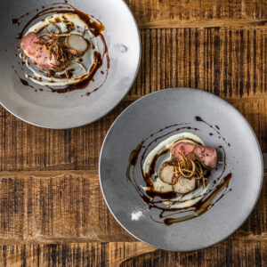 バール 二重プレート